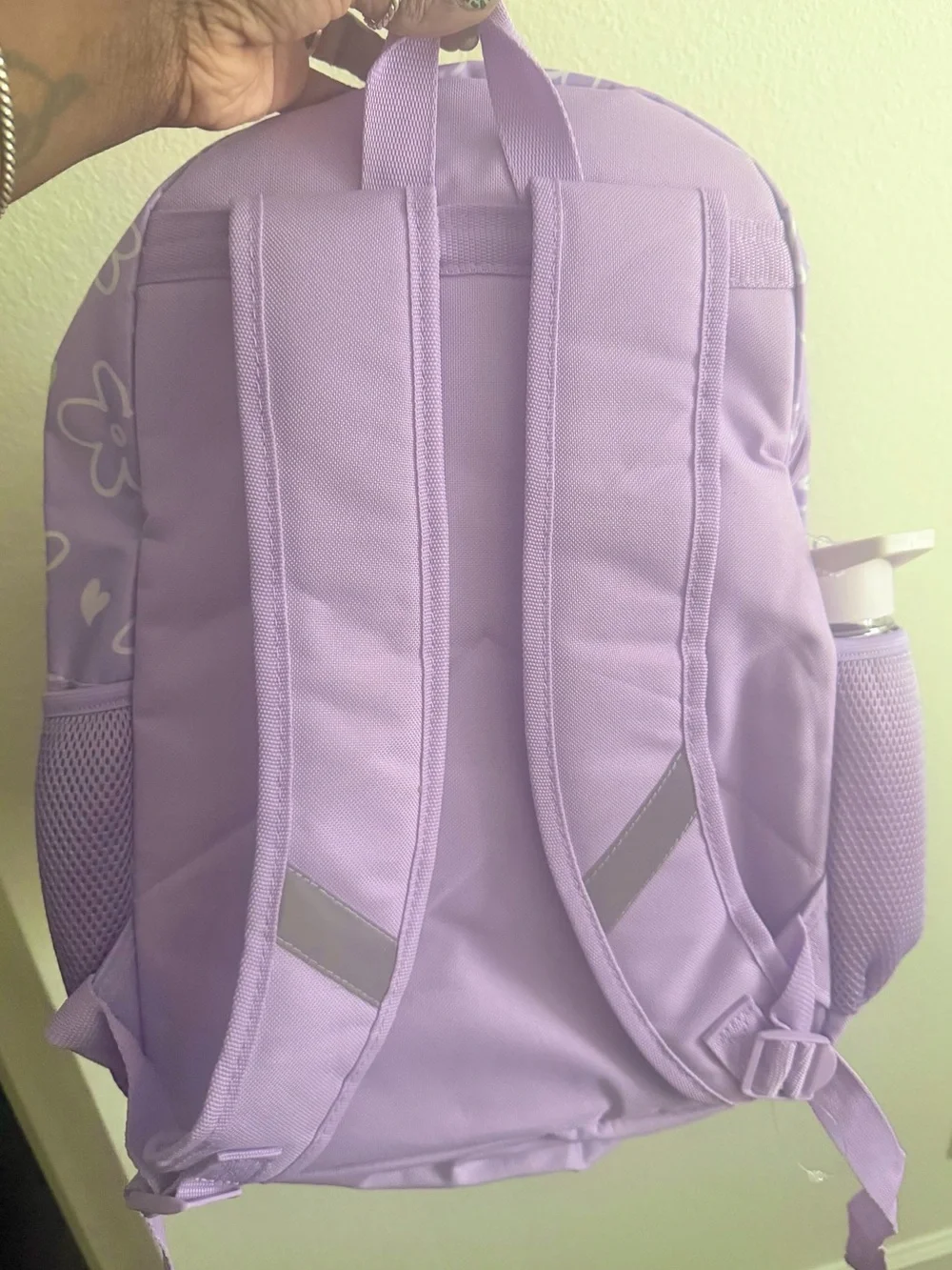 BRAND NEW 5 Piece Tommy Bahama Kids Purple Holographic backpack combo set